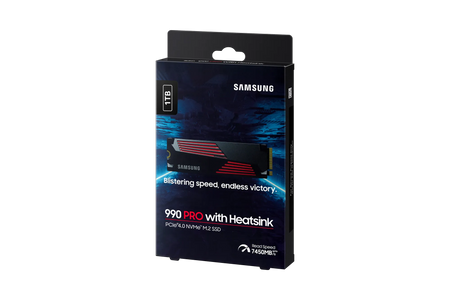 Image 2 for Samsung 990 PRO 1TB NVMe SSD with Heatsink