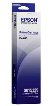 Image 1 for Epson Black Ribbon for FX-890 Printer