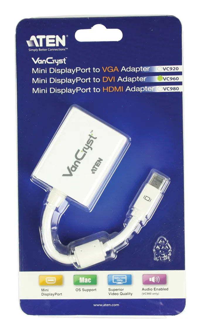 Image 5 for ATEN Mini DisplayPort to DVI Adapter