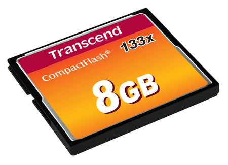Image 1 for Transcend 8GB CompactFlash 133X Memory Card