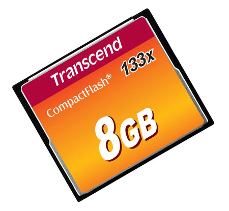 Image 4 for Transcend 8GB CompactFlash 133X Memory Card