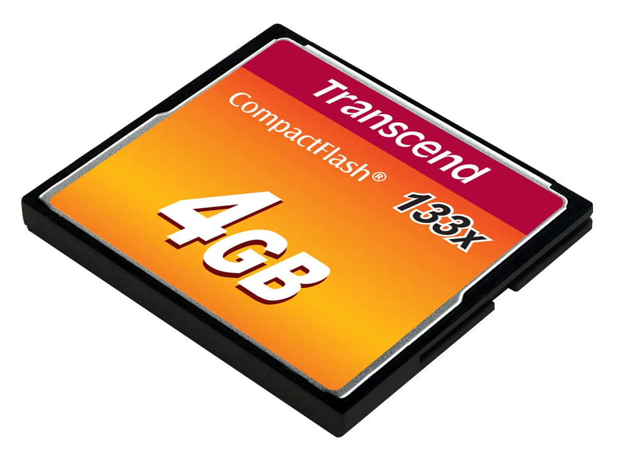 Image 4 for Transcend 4GB Compact Flash 133X Memory Card