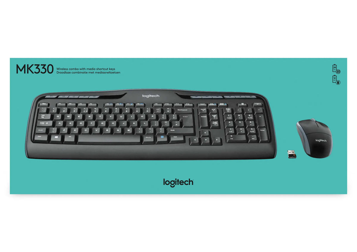 Image 13 for Logitech MK330 Wireless Keyboard and Mouse Combo
