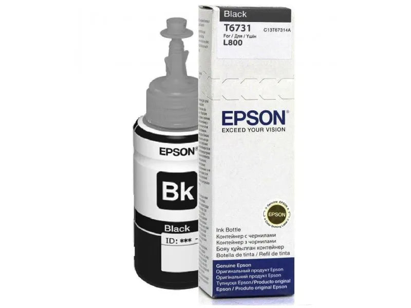 Image 1 for Epson T6731 Original Black Ink Bottle - 70ml