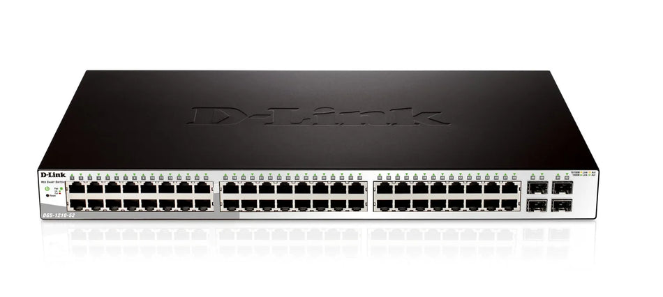 Image 2 for D-Link DGS-1210-52 48-Port Gigabit Smart Managed Switch with 4 Combo SFP Ports