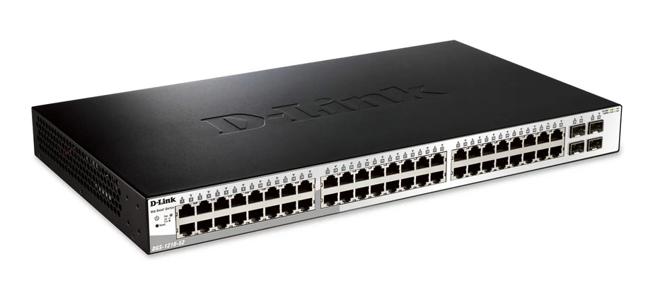 Image 4 for D-Link DGS-1210-52 48-Port Gigabit Smart Managed Switch with 4 Combo SFP Ports