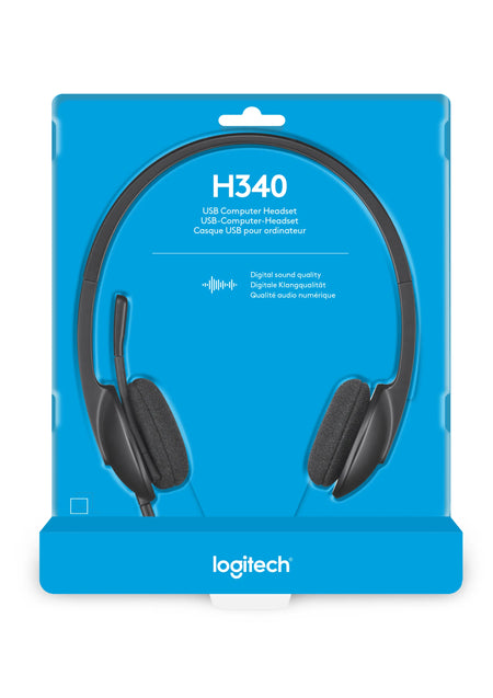 Image 19 for Logitech H340 USB Stereo Headset
