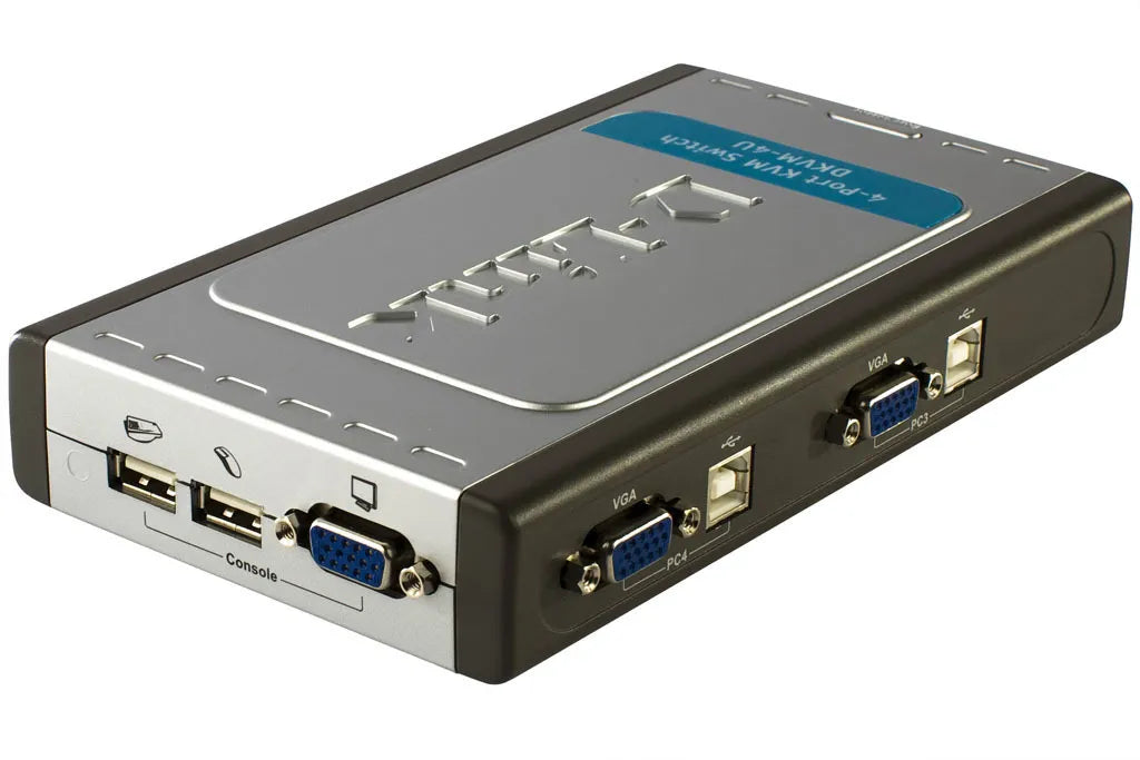 Image 1 for D-Link 4-Port USB KVM Switch