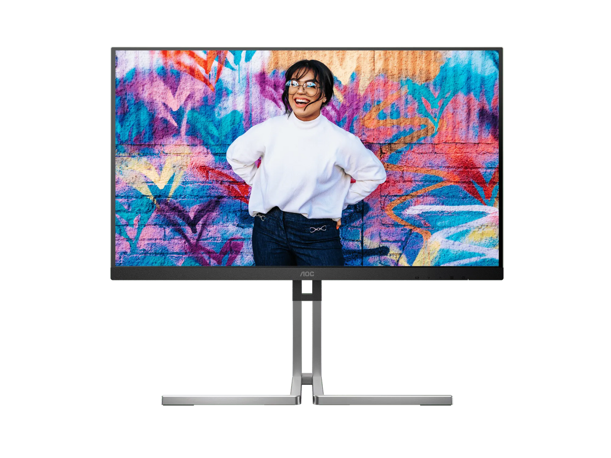 Image 2 for AOC U27U3XD 27-inch IPS Dual-Mode Monitor - UHD 4K 144Hz / FHD 288Hz, USB-C 90W PD, HDMI, DisplayPort, HDR400, Adaptive Sync, 3-Year Warranty