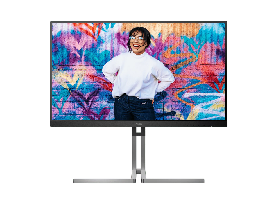 Image 2 for AOC U27U3XD 27-inch IPS Dual-Mode Monitor - UHD 4K 144Hz / FHD 288Hz, USB-C 90W PD, HDMI, DisplayPort, HDR400, Adaptive Sync, 3-Year Warranty