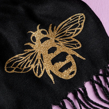 Image 1 for Cricut Glitter Iron-On Vinyl Gold