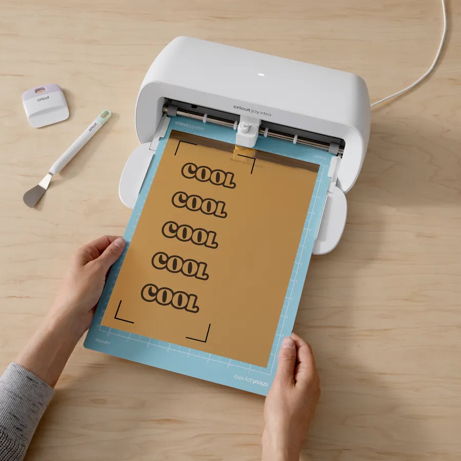 Image 2 for Cricut Printable Vinyl Gold Sheets