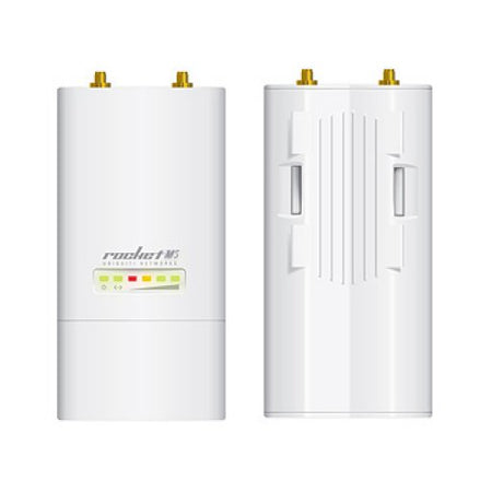 Image 1 for Ubiquiti Rocket 5AC Lite, Atheros MIPS 74Kc 720 MHz, 128 MB DDR2 SDRAM, 16 MB NOR FLASH, 1x 10/100/1000 Mbps, 2x RP-SMA (Waterproof ), Passive PoE, 24V, 0.5A Gigabit PoE Adapter included
