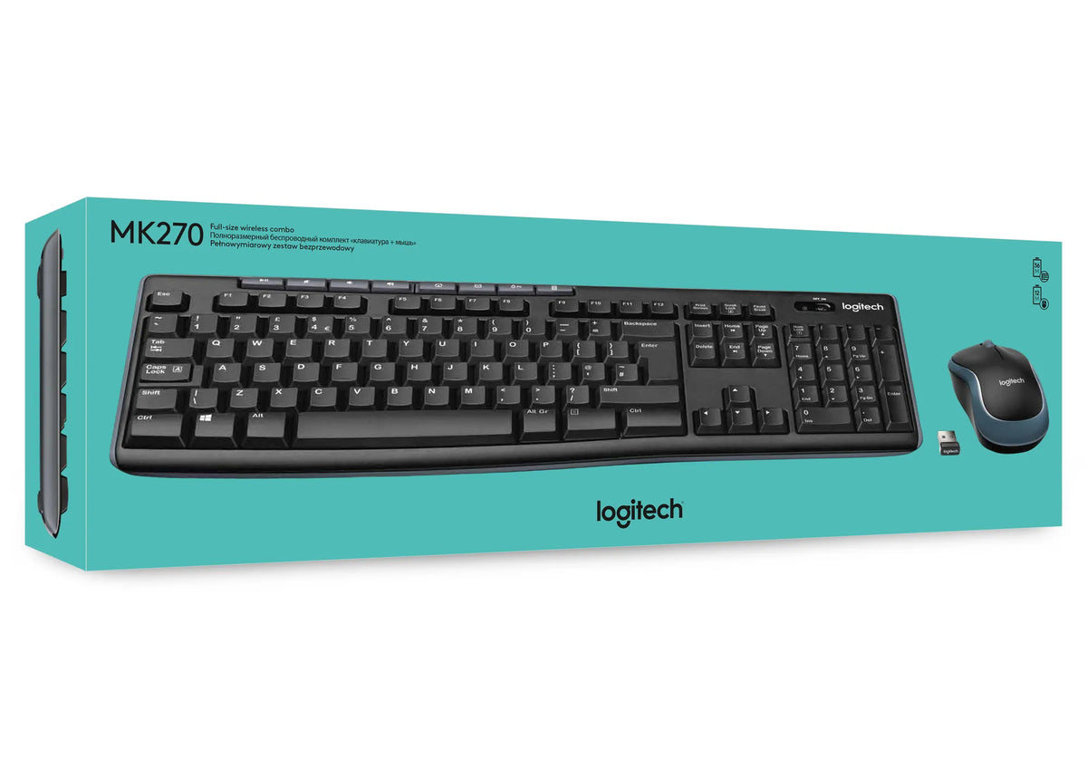 Image 3 for Logitech MK270 Wireless Keyboard and Mouse Combo