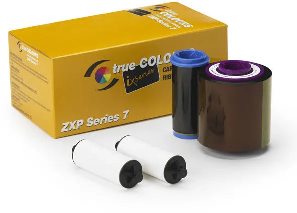 Image 1 for Zebra YMCKOK Color Ribbon for ZXP7 Card Printer - 750 Images