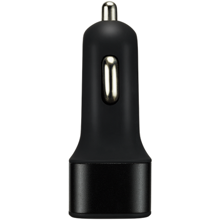 Image 1 for CANYON car charger C-07 QC 3.0 2.4A/3USB-A Black