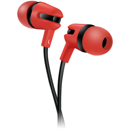 Image 1 for CANYON headphones SEP-4 Mic Flat 1.2m Red