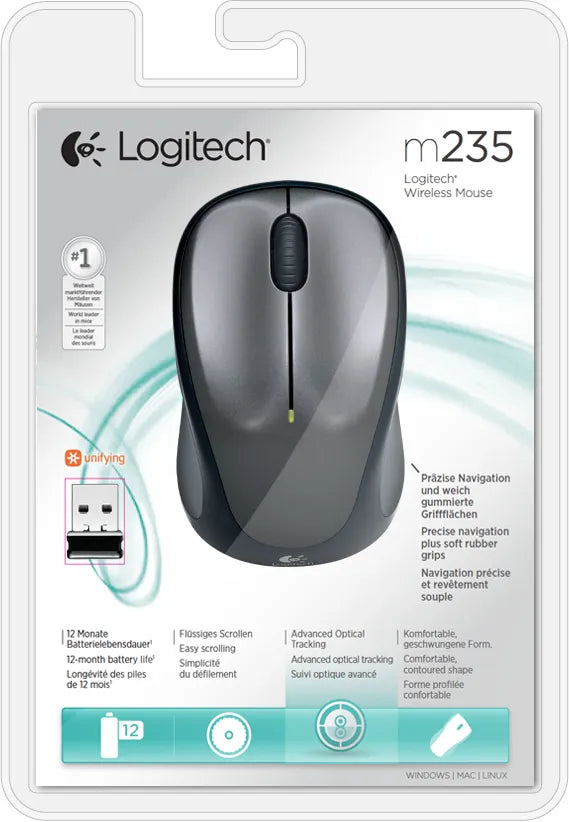 Image 6 for Logitech M235 Wireless Optical Mouse