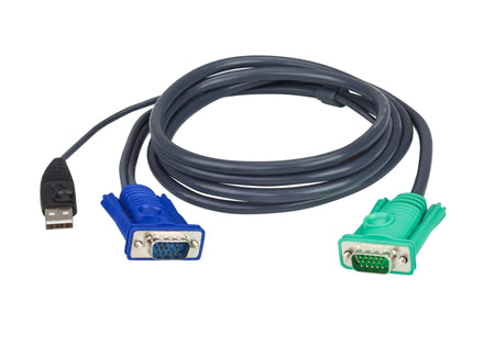 Image 2 for ATEN 3M USB KVM Cable with 3-in-1 SPHD Connector
