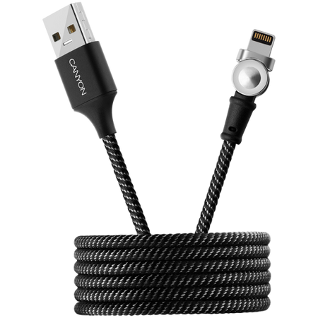 Image 1 for CANYON cable CFI-8 A-L Magnetic 10W 1m Black