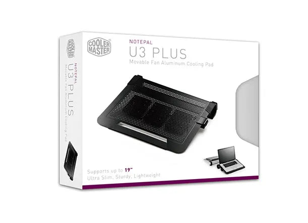 Image 5 for Cooler Master NotePal U3 Plus Laptop Cooling Pad