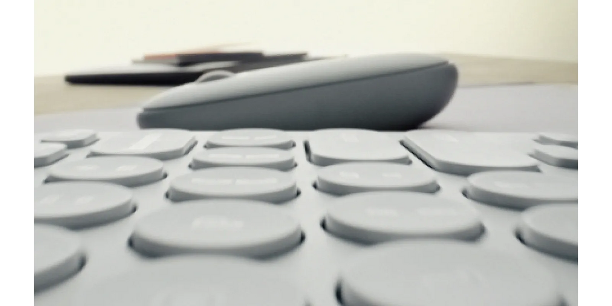 Image 1 for Logitech Pebble Keys 2 K380s Wireless Keyboard - Tonal Graphite