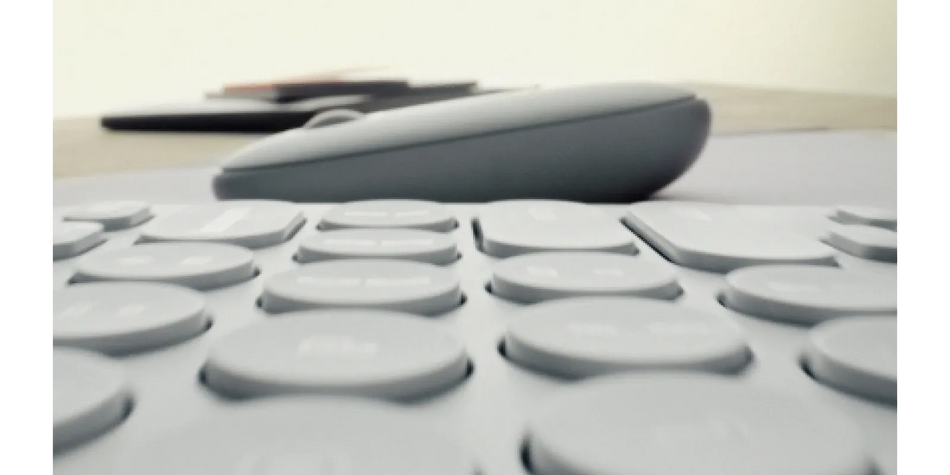 Image 1 for Logitech Pebble Keys 2 K380s Wireless Keyboard - Tonal Graphite