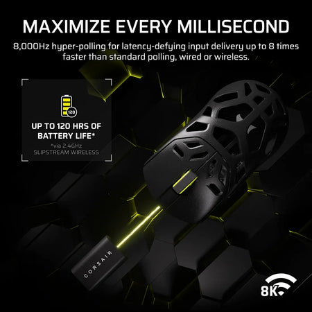 Image 1 for SABRE v2 PRO WIRELESS MAGNESIUM ALLOY Gaming Mouse – Black