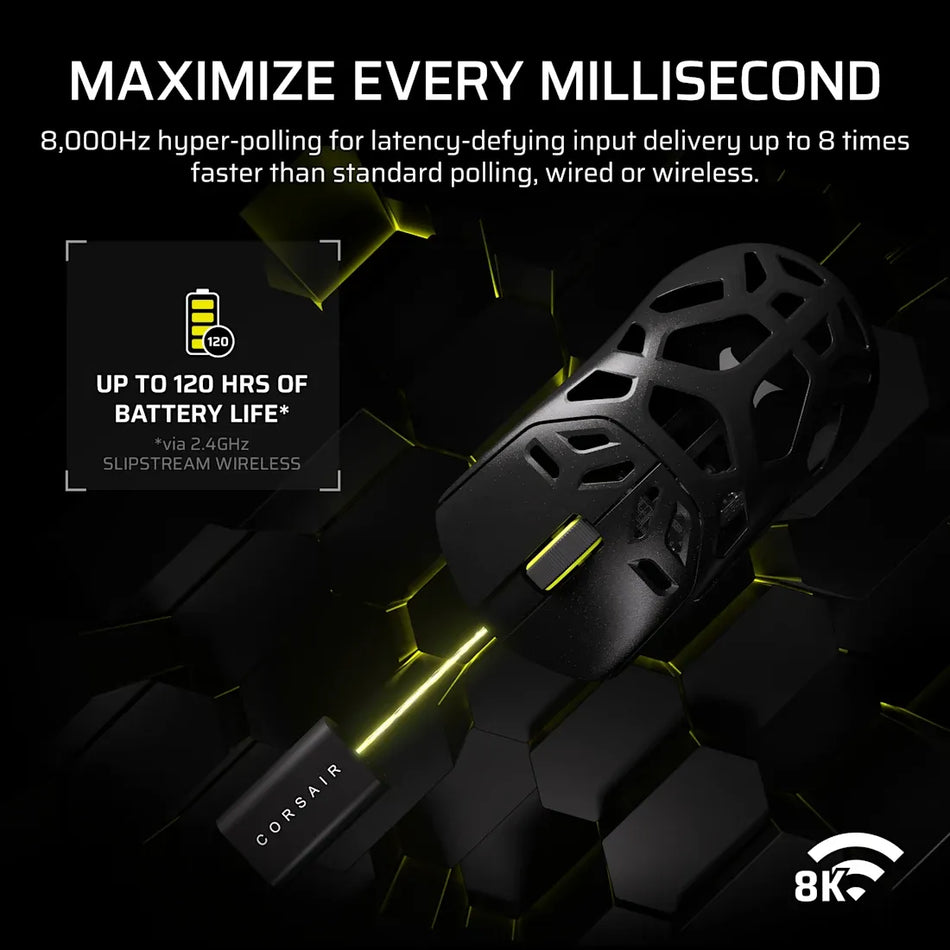 Image 1 for SABRE v2 PRO WIRELESS MAGNESIUM ALLOY Gaming Mouse – Black