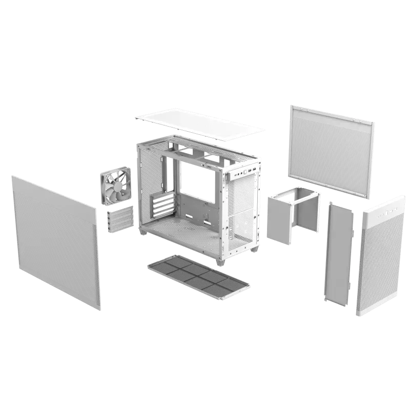Image 1 for ASUS Chassis/Micro-ATX/Mini-ITX/White