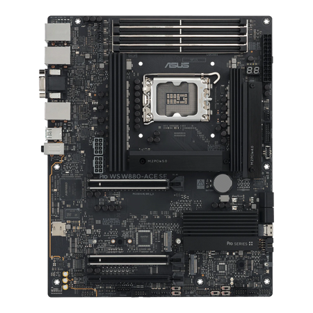 Image 2 for ASUS Motherboard/ATX/LGA1851/4xDIMM/Max.256GB/DDR5/Non-ECC/2xPCIe5x16(x16 or x8)/1xPCIe4x16(x4)/4xM.2/8xSATA/1xHDMI/1xType-C/1xV