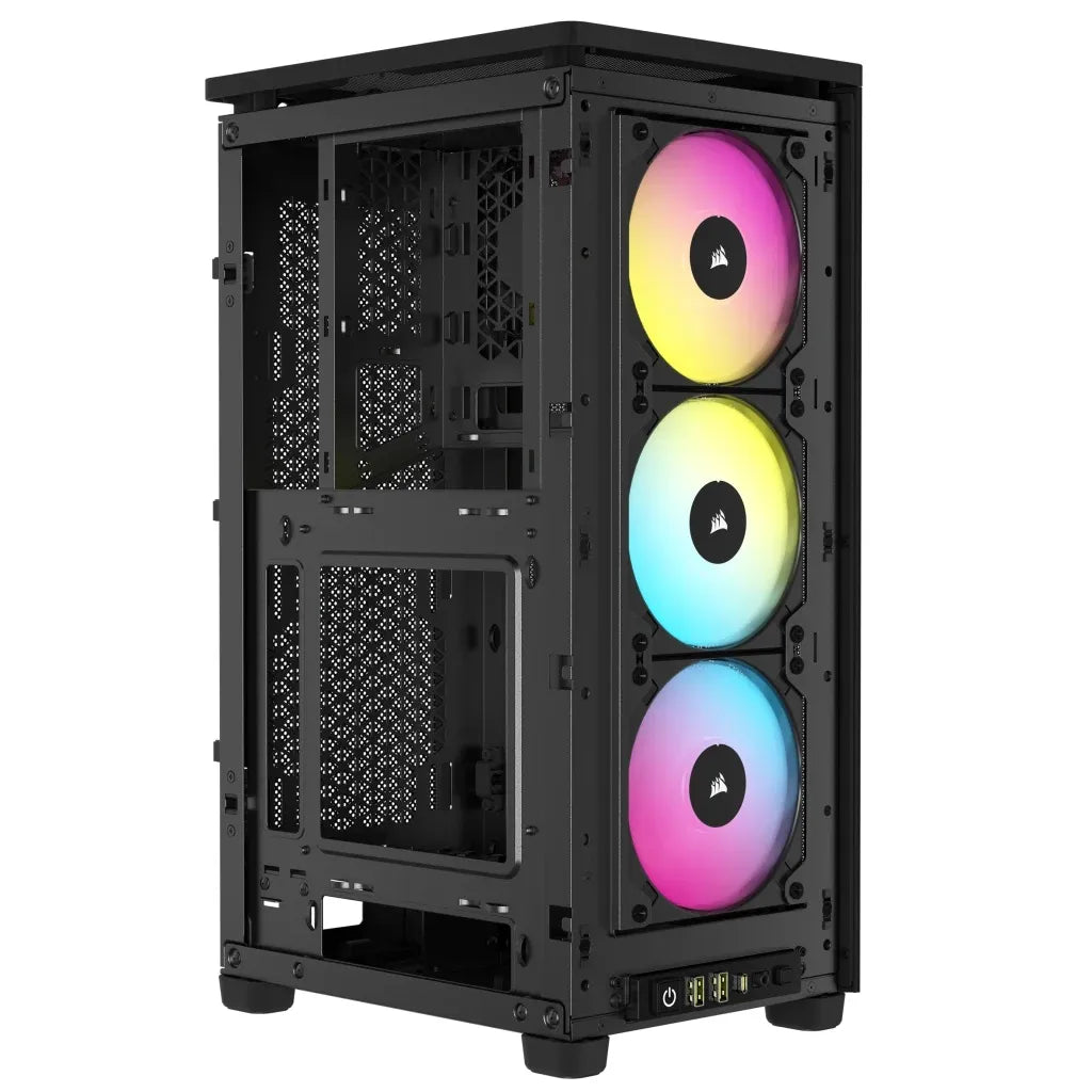 Image 9 for Corsair iCUE 2000D RGB Airflow Mini-ITX PC Case - Black