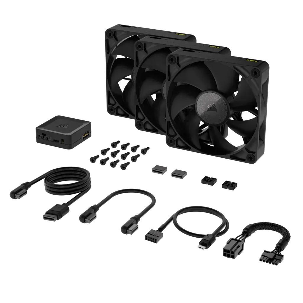 Image 3 for Corsair iCUE LINK RX120 120mm Fan Triple Pack