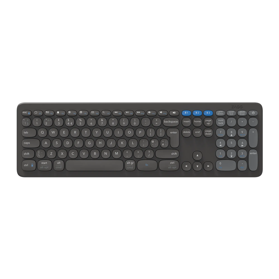 Image 2 for ZAGG Pro Keyboard 17 Full Size-Charcoal-UK