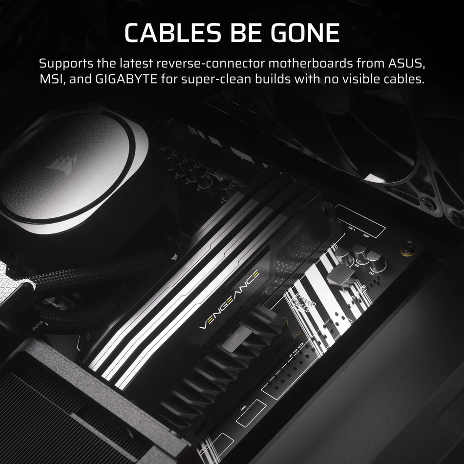 Image 2 for FRAME 4000D LCD RS ARGB Premium Mid-Tower PC Case