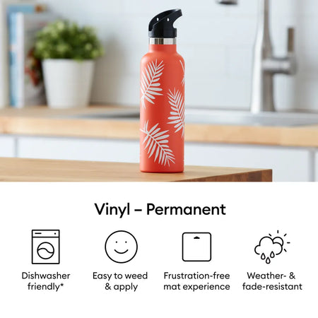 Image 1 for Cricut Premium Permanent Vinyl Sampler - Summer Colors (6 Sheets, 30x30cm)