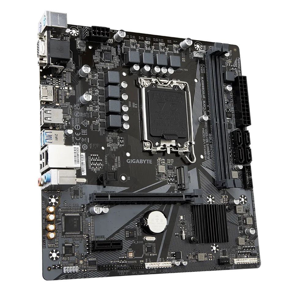 Image 1 for Gigabyte H610M H V2 Motherboard - LGA 1700, DDR4, mATX