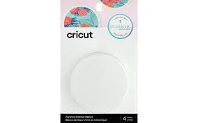 Image 1 for Cricut Infusible Ink Ceramic Coasters 4-Pack White Round