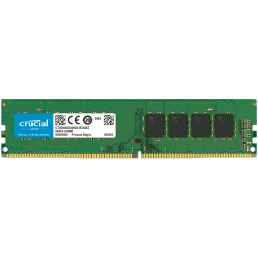 Image 1 for Crucial 8GB DDR4-3200 UDIMM CL22 (8Gbit/16Gbit)