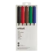 Image 1 for Cricut Extra Fine Point Pen Set 5-Pack Basics 0.3mm