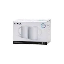 Image 1 for Cricut Ceramic Mug Blank - White, 440ml, 2 Pack