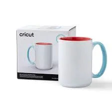 Image 1 for Cricut Beveled Ceramic Mug Blank - Reef, 425ml