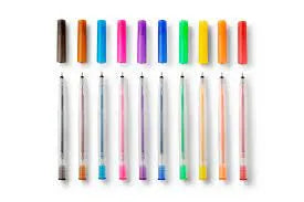 Image 1 for Cricut Glitter Gel Rainbow Pen Set - 10 Count, 0.8mm