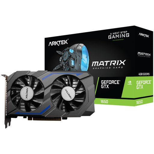 Image 1 for Arktek Nvidia GT1650 4GB GDDR5 128-bit HDMI / DVI Graphics Card
