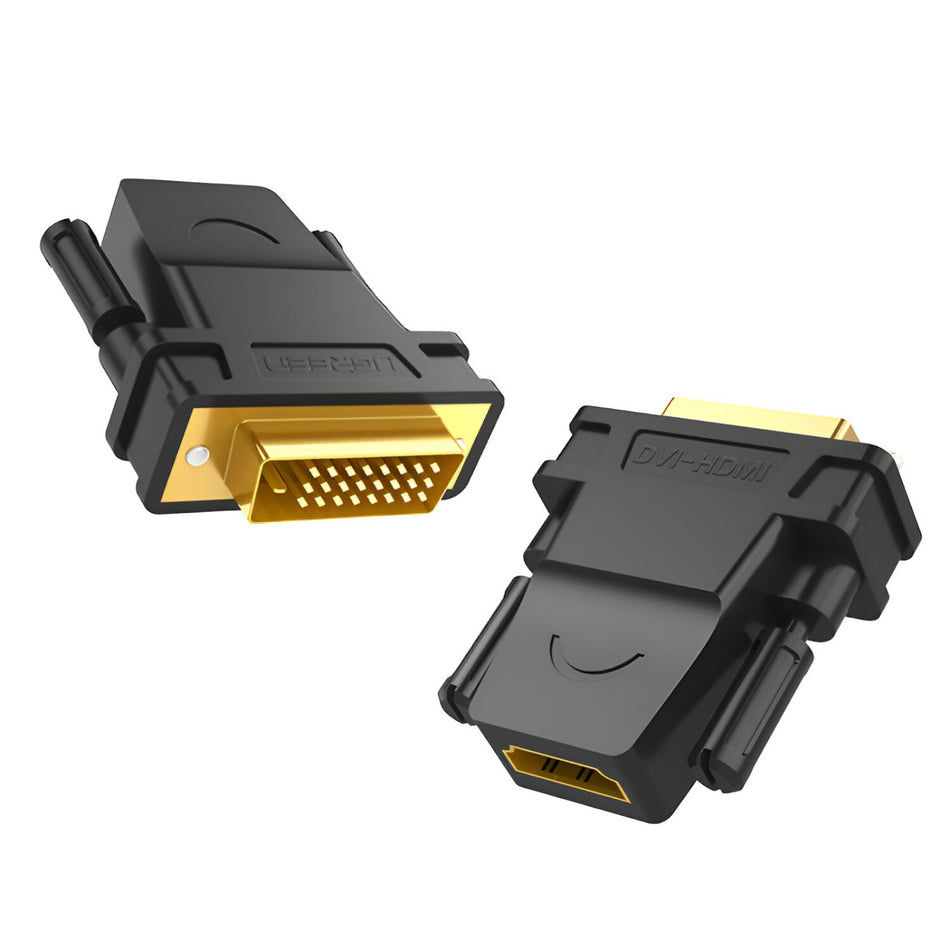 Image 2 for UGREEN 20124-20124 DVI (24+1) Male to HDMI Female Adapter - Black