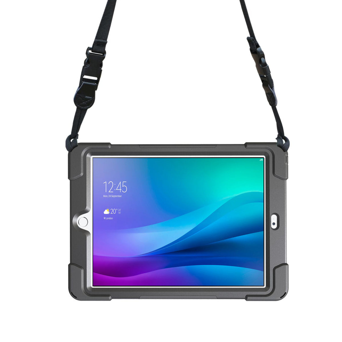 Image 6 for Port Designs Pro Shock 360 Rugged Protective and Rotative Folio for Samsung Galaxy Tab A9+ - Black