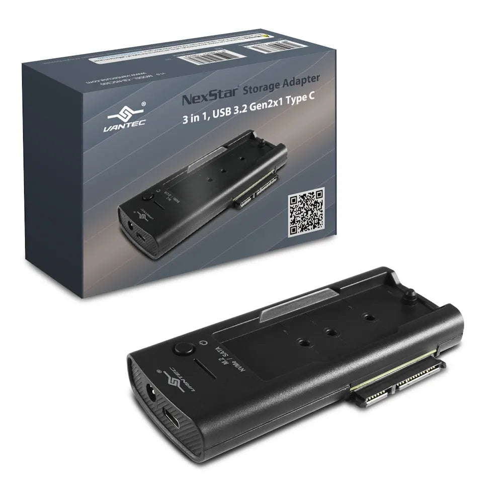 Image 1 for Vantec 3-in-1 USB 3.2 Storage Adapter