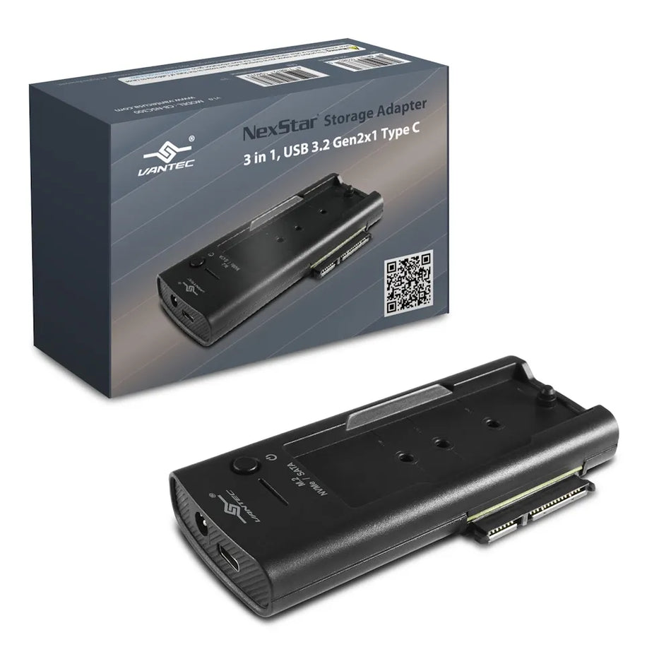 Image 1 for Vantec 3-in-1 USB 3.2 Storage Adapter