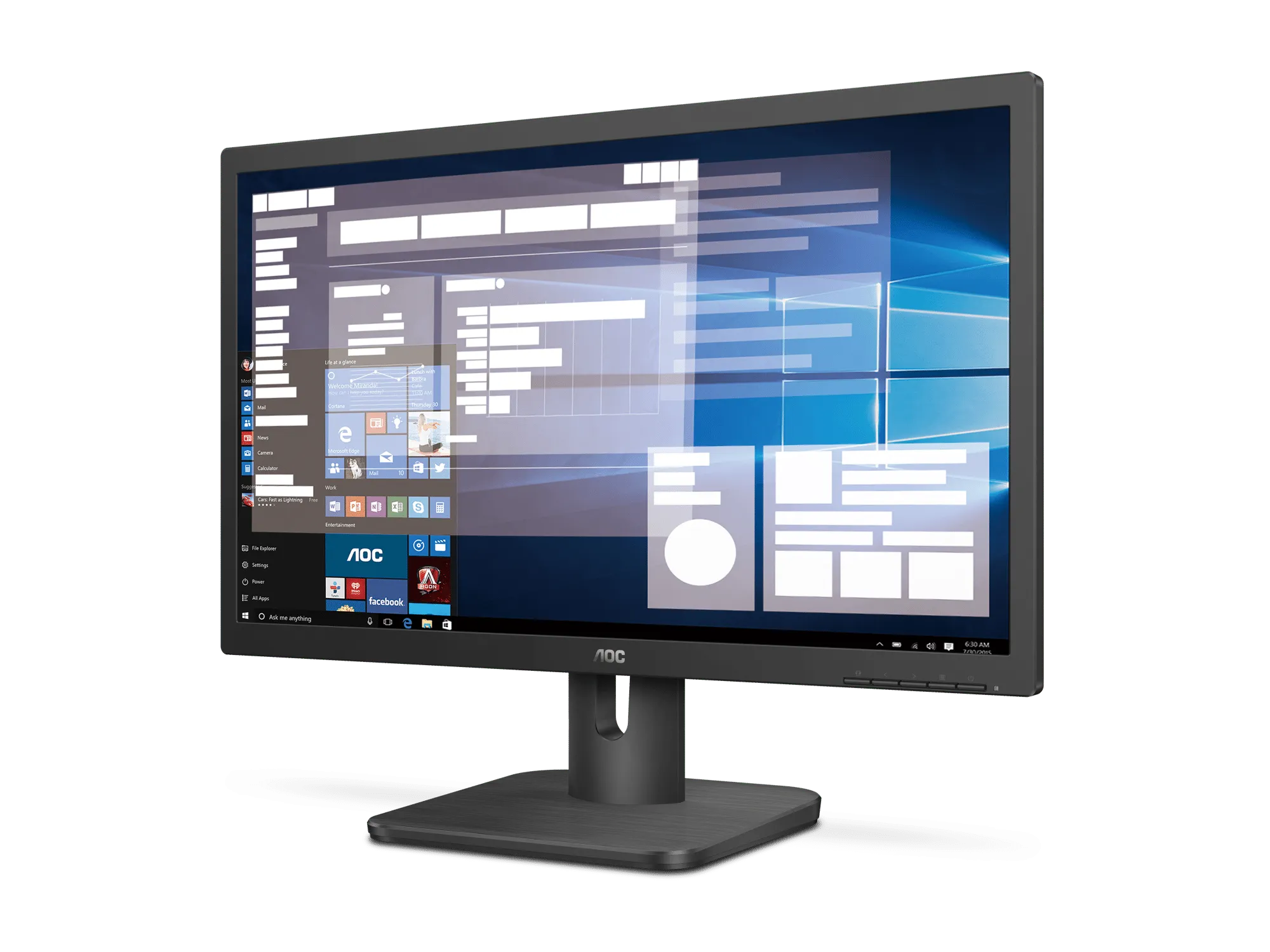 Image 3 for AOC 19.5" TN HD+ Monitor