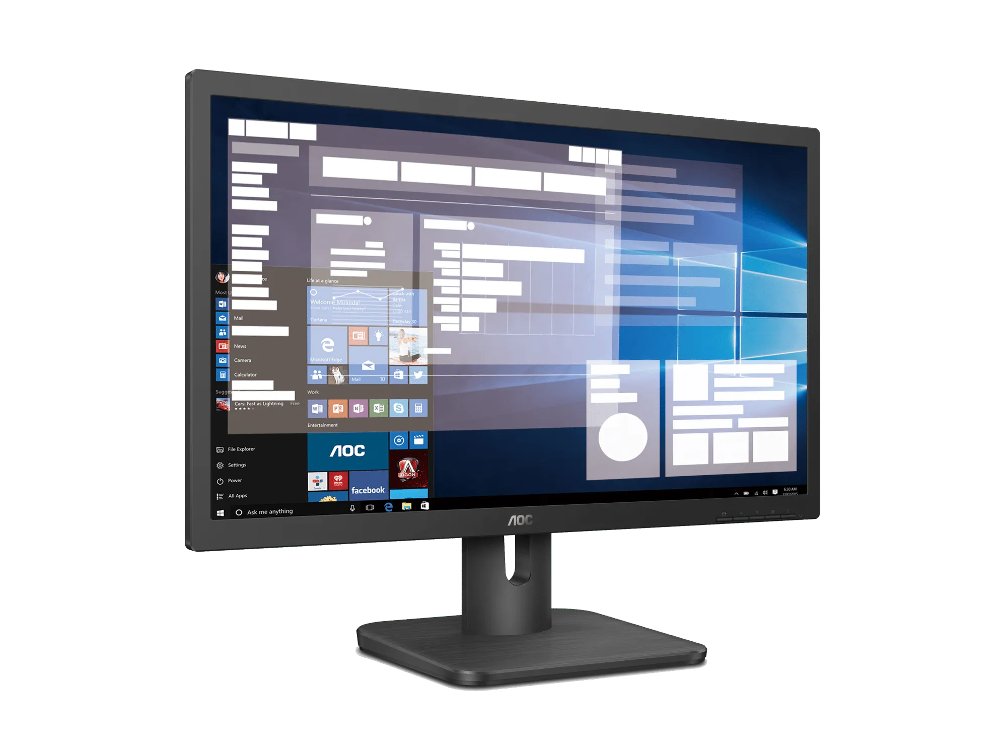 Image 4 for AOC 19.5" TN HD+ Monitor